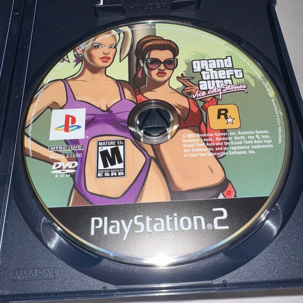 Grand Theft Auto: Vice City Stories (PlayStation 2, 2007) Complete Manual + Map - Picture 4 of 6